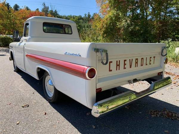 1959 Chevy Apache Fleetside - Short Cab/ Long Bed - Solid Truck ! for sale in Tyngsboro, MA – photo 2