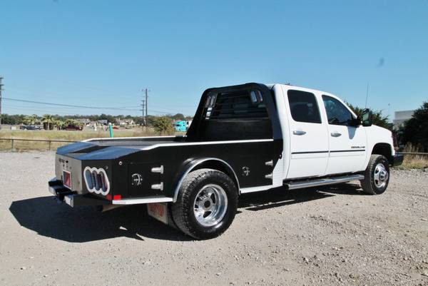 2014 GMC 3500 DENALI 4X4 - SKIRTED FLATBED -LOW MILES -LOADED - TX... for sale in Liberty Hill, OK – photo 13