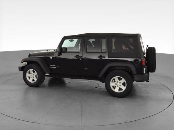 2017 Jeep Wrangler Unlimited Sport S Sport Utility 4D suv Black - -... for sale in Ithaca, NY – photo 6