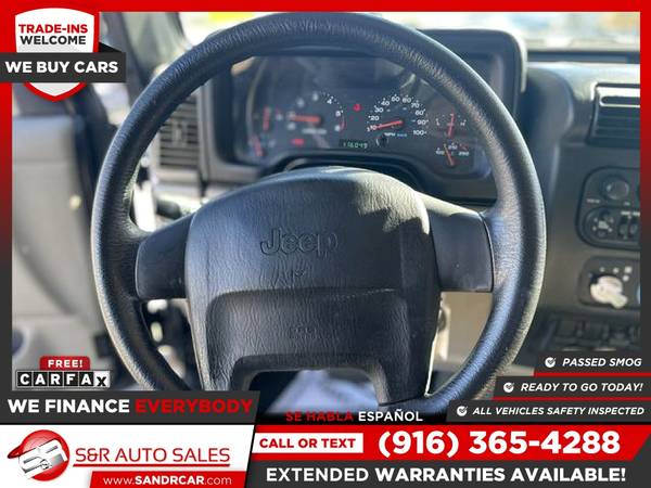 2004 Jeep Wrangler X Sport Utility 2D 2 D 2-D PRICED TO SELL! - cars for sale in Sacramento , CA – photo 13