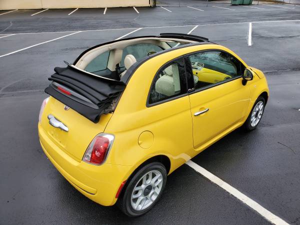 2013 Fiat 500c Convertible - cars & trucks - by dealer - vehicle... for sale in Newton, NC – photo 7