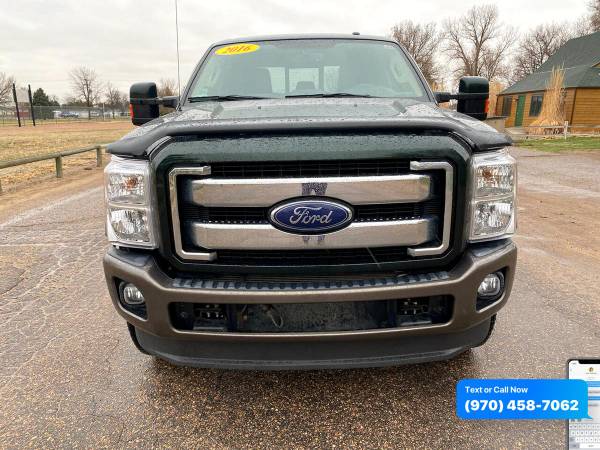 2016 Ford Super Duty F-350 F350 F 350 SRW 4WD Crew Cab 156 King for sale in Sterling, CO – photo 2
