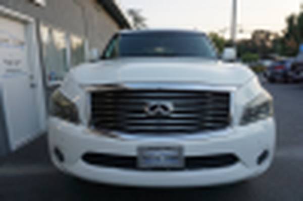 2012 Infiniti QX56 White Loaded Clean - cars & trucks - by dealer -... for sale in Walnut Creek, CA – photo 4