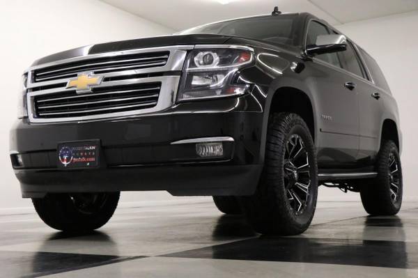 *SLEEK Black SUBURBAN 4X4 w LEATHER* 2018 Chevy *CAMERA & 7 SEATS* for sale in Clinton, MO – photo 17