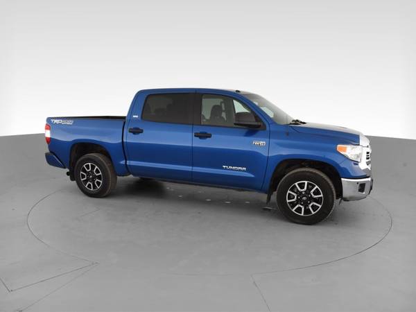 2017 Toyota Tundra CrewMax SR5 Pickup 4D 5 1/2 ft pickup Blue - -... for sale in Naples, FL – photo 14