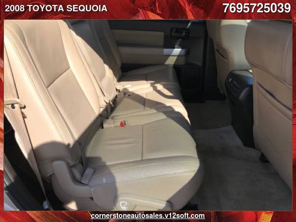 2008 TOYOTA SEQUOIA SR5 - cars & trucks - by dealer - vehicle... for sale in Flowood, MS – photo 22