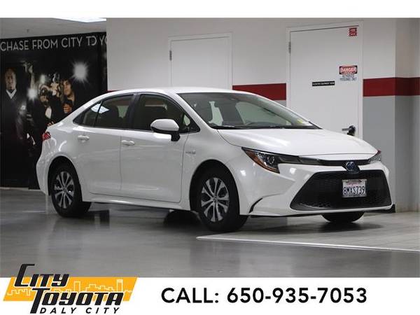 2020 Toyota Corolla Hybrid LE - sedan - - by dealer for sale in Daly City, CA – photo 2
