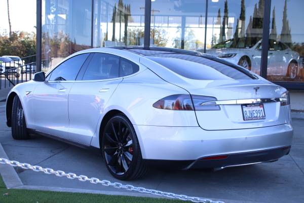 2014 Tesla Model S P85 hatchback Silver Metallic - cars & trucks -... for sale in San Jose, CA – photo 6