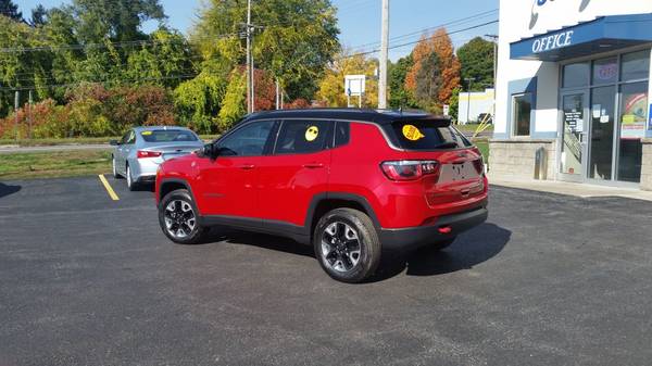 2018 JEEP COMPASS TRAILHAWK Awesome Color! - - by for sale in N SYRACUSE, NY – photo 2