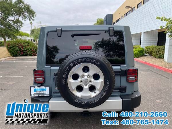 2014 JEEP WRANGLER UNLIMITED SAHARA 4WD HARDTOP UNIQUE TRUCKS - cars for sale in Tempe, NM – photo 4