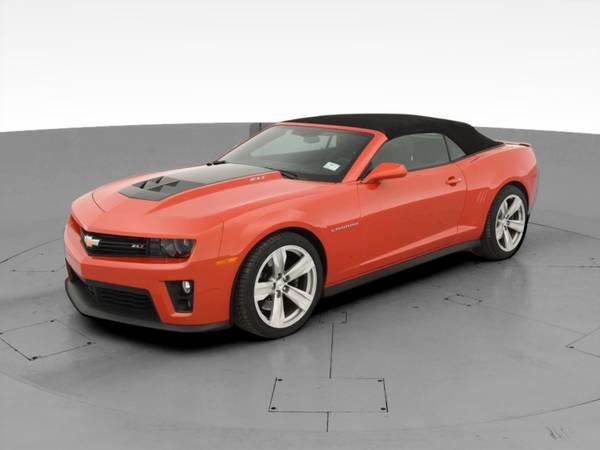 2013 Chevy Chevrolet Camaro ZL1 Convertible 2D Convertible Orange -... for sale in Chattanooga, TN – photo 3