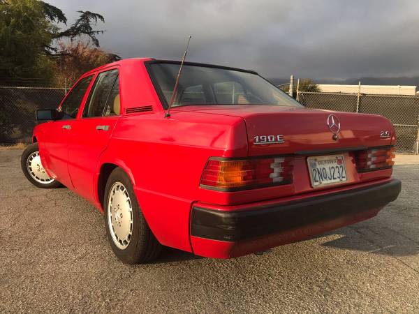 1989 MERCEDES BENZ 190E - cars & trucks - by owner - vehicle... for sale in Pasadena, CA – photo 2
