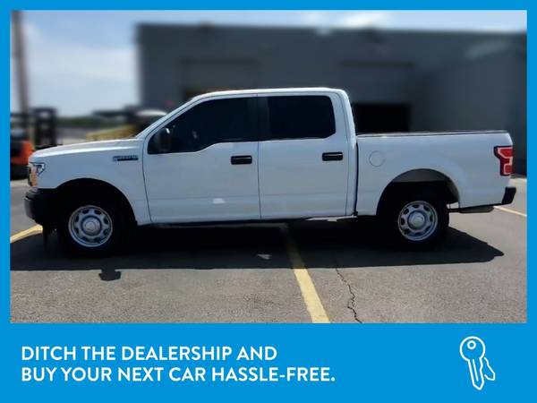 2018 Ford F150 SuperCrew Cab XL Pickup 4D 5 1/2 ft pickup White for sale in Lawrence, KS – photo 4