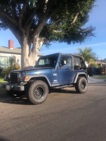 2003 Jeep Wrangler TJ - LOW MILEAGE - cars & trucks - by owner -... for sale in Los Angeles, CA