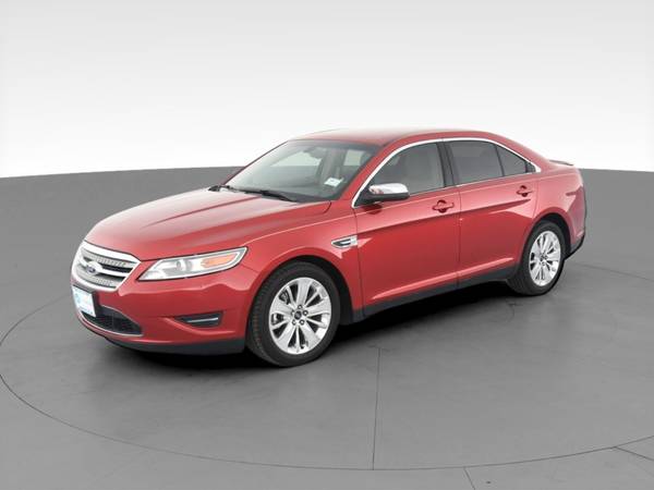 2010 Ford Taurus Limited Sedan 4D sedan Red - FINANCE ONLINE - cars... for sale in Chicago, IL – photo 3