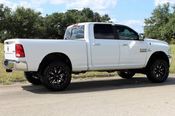 WHITE KNIGHT! 2015 RAM 2500 BIG HORN 4X4 CUMMINS LIFTED 20"FUELS&35'S! for sale in Temple, TX – photo 11