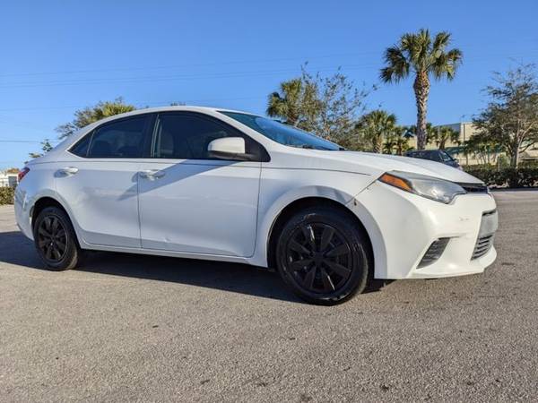 2016 Toyota Corolla Super White Call Today BIG SAVINGS - cars & for sale in Naples, FL – photo 2