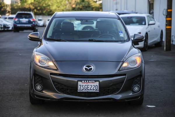 2013 Mazda Mazda3 i Grand Touring hatchback Dolphin Gray Mica - cars for sale in Sacramento , CA – photo 2