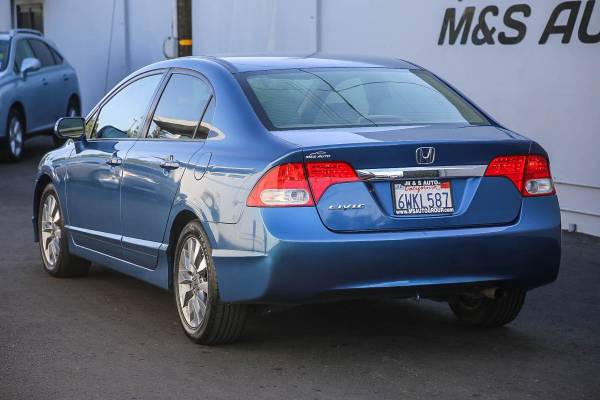 2009 Honda Civic Sdn EX-L sedan Blue - - by dealer for sale in Sacramento , CA – photo 4