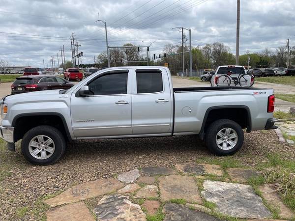 2015 GMC Sierra 1500 SLE 4x4 4dr Double Cab 6 5 ft SB pickup SILVER for sale in Springdale, AR – photo 5
