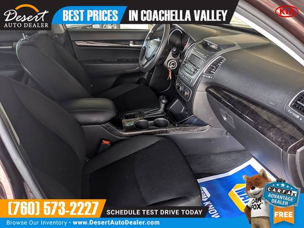 2015 KIA Sorento 76,000 miles LX SUV BIG ON STYLE - not budget! -... for sale in Palm Desert , CA – photo 11