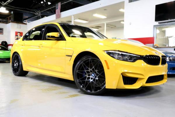 2018 BMW M3 Competition Package Individual Color Speed Yellow for sale in STATEN ISLAND, NY – photo 24