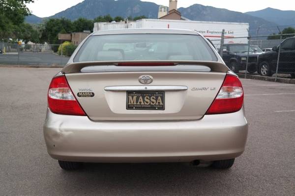 2002 Toyota Camry LE - cars & trucks - by dealer - vehicle... for sale in Pueblo, CO – photo 6