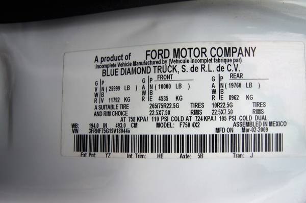 2009 Ford F-750 F750, Box Truck, 6 7 Cummins, Allison, Non CDL for sale in Hooper, ID – photo 18