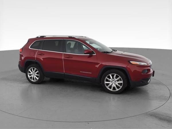 2014 Jeep Cherokee Limited Sport Utility 4D suv Red - FINANCE ONLINE... for sale in NEWARK, NY – photo 14