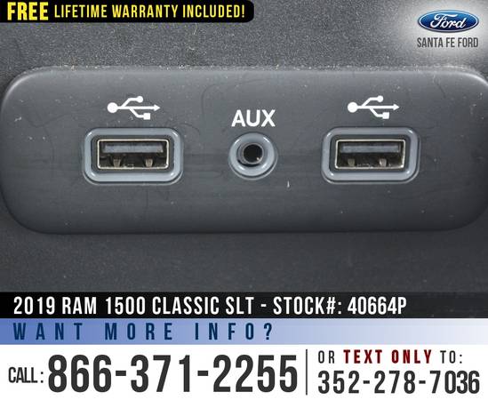 2019 Ram 1500 Classic SLT 4WD Camera - Flex Fuel - Bluetooth for sale in Alachua, FL – photo 18
