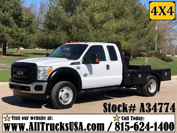 FLATBED & STAKE SIDE TRUCKS CAB AND CHASSIS DUMP TRUCK 4X4 Gas for sale in Scottsbluff, NE – photo 7