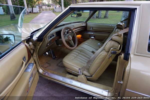 1974 Cadillac Coupe DeVille - 51K Miles, Leather, All Original Survi for sale in Naples, FL – photo 3