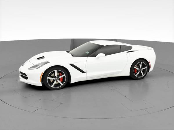 2015 Chevy Chevrolet Corvette Stingray Coupe 2D coupe White -... for sale in Hickory, NC – photo 4