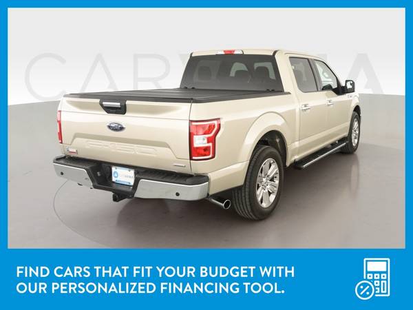 2018 Ford F150 SuperCrew Cab XLT Pickup 4D 5 1/2 ft pickup Beige for sale in Waite Park, MN – photo 8