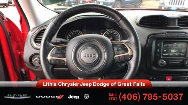 2017 Jeep Renegade Limited 4x4 - - by dealer - vehicle for sale in Great Falls, MT – photo 21