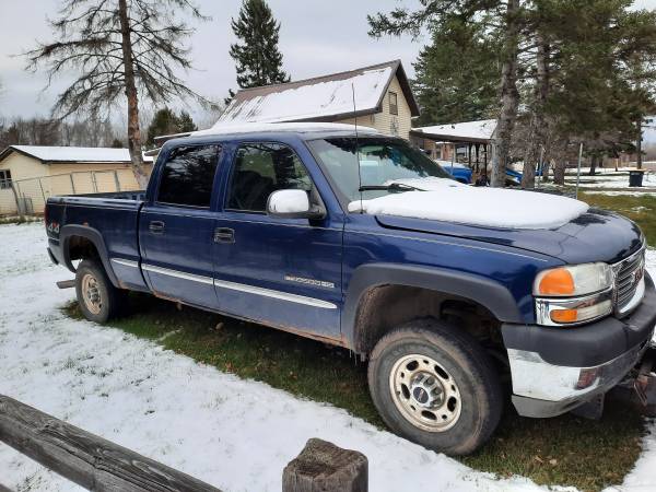 2001 gmc with 9'2boss plow - cars & trucks - by owner - vehicle... for sale in Washburn, WI – photo 4