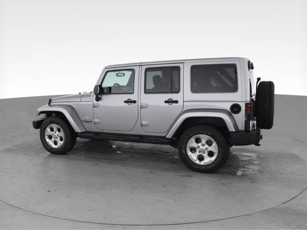 2014 Jeep Wrangler Unlimited Sahara Sport Utility 4D suv Gray - -... for sale in Lansing, MI – photo 6