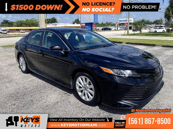 302/mo - 2019 Toyota Camry Sdn LE Auto - - by dealer for sale in West Palm Beach, FL – photo 4