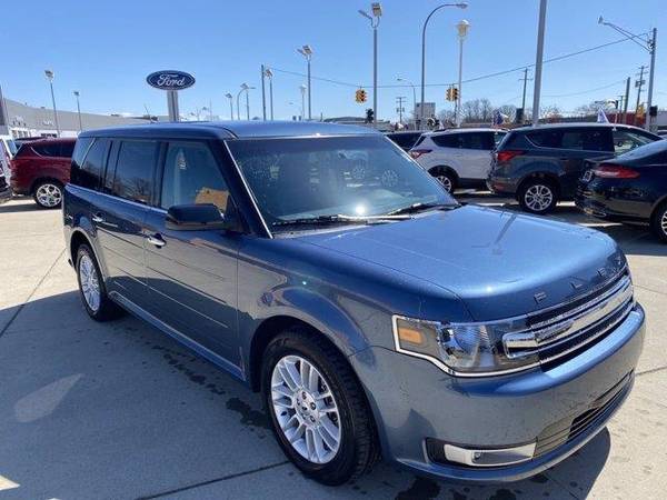 2018 Ford Flex wagon SEL - Ford Blue Metallic - - by for sale in St Clair Shrs, MI – photo 2