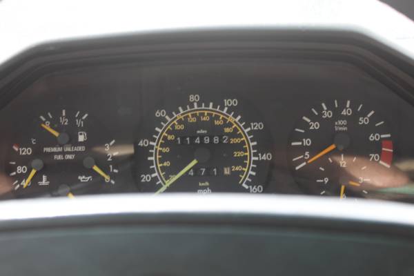 1988 Mercedes 260E light BLUE with Bone color interior 114k Miles for sale in Denver , CO – photo 7