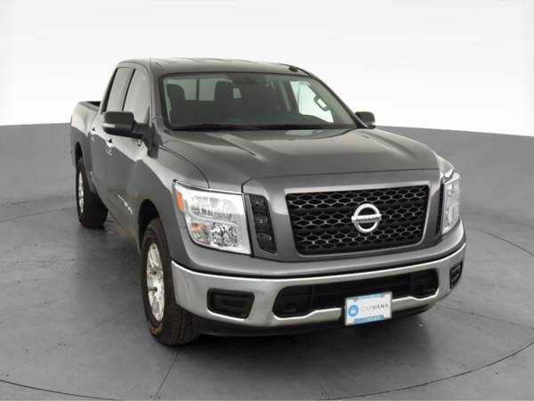 2019 Nissan Titan Crew Cab SV Pickup 4D 5 1/2 ft pickup Gray -... for sale in Worcester, MA – photo 16