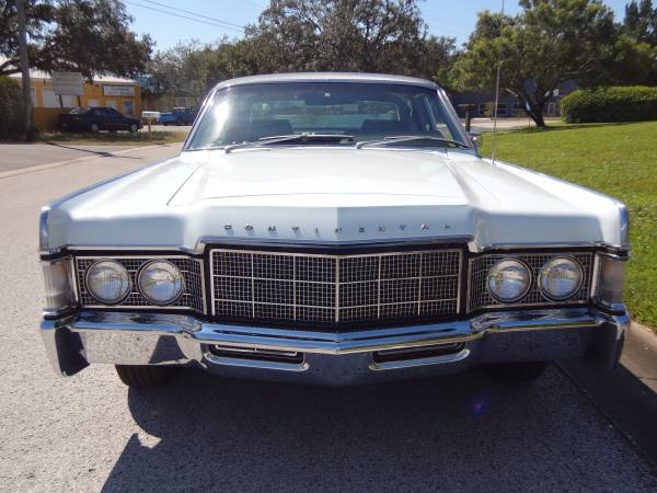 1969 Lincoln Continental (460cid! Suicide Doors! CA/FL Car! Cold A/C!) for sale in tarpon springs, FL – photo 2