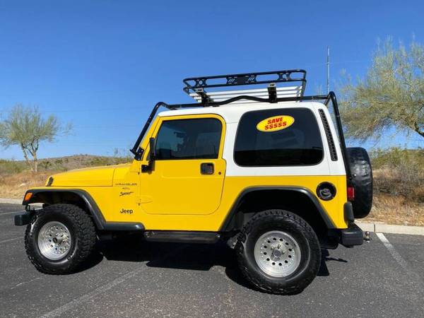2000 JEEP WRANGLER TJ SPORT 4 0L I6 4X4 ONLY 84K MILES - cars for sale in Phoenix, AZ – photo 16
