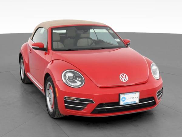 2018 VW Volkswagen Beetle 2.0T SE Convertible 2D Convertible Red - -... for sale in Winston Salem, NC – photo 16