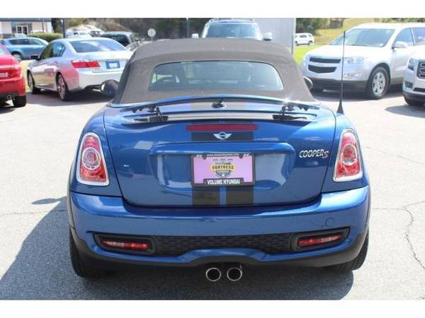 2015 Mini Cooper Roadster convertible S - Lightning Blue for sale in Milledgeville, GA – photo 4