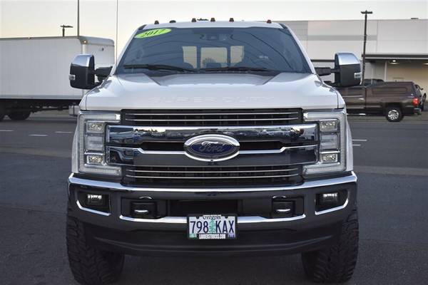 2017 FORD F350 LARIAT SUPER DUTY DUALLY 4X4 LIFTED DIESEL 37K LOADED... for sale in Gresham, OR – photo 8