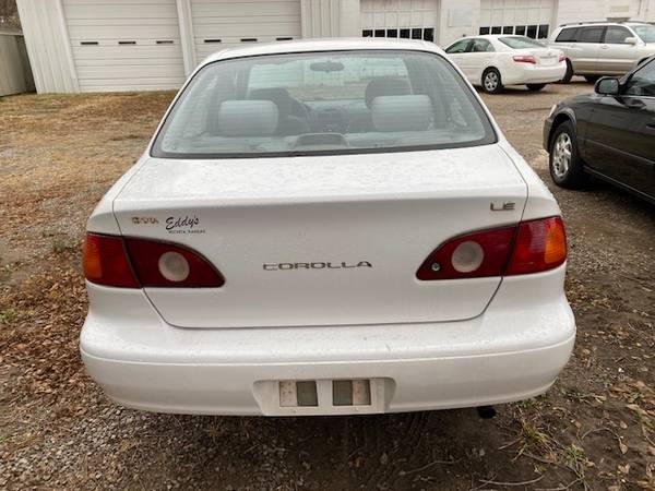 ******2001 Toyota Corolla LE/sedan/Auto/Great MPG***** - cars &... for sale in Augusta, KS – photo 5