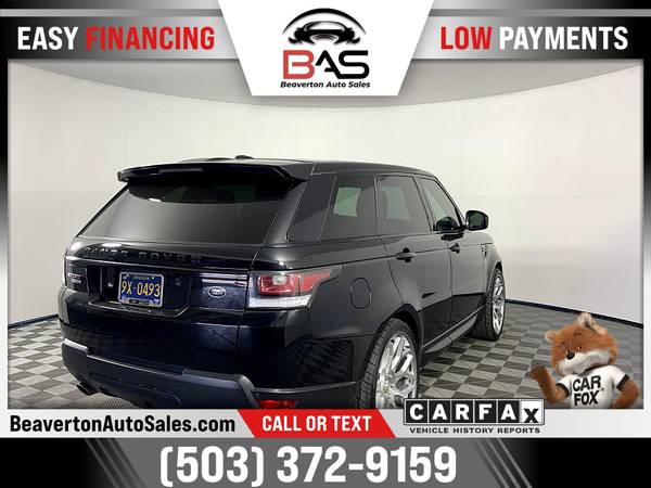 2015 Land Rover Range Rover Sport Supercharged FOR ONLY 524/mo! for sale in Beaverton, OR – photo 8