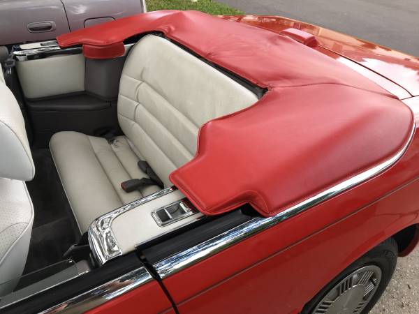 1991 Chrysler LeBaron Convertible 48, 000 ORIGINAL MILES - Excellent ! for sale in Clermont, FL – photo 7