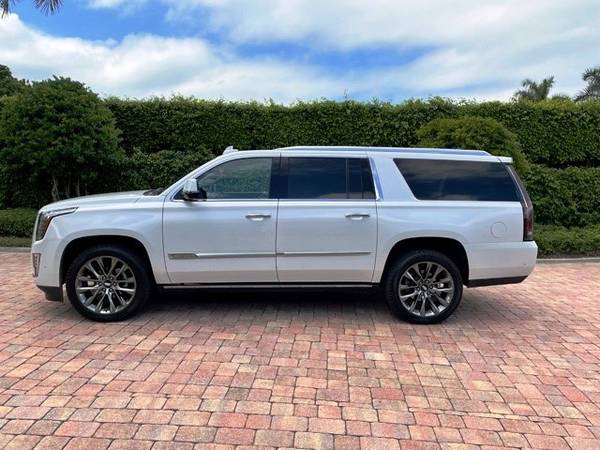 2019 Cadillac Escalade ESV White, SUV - cars & trucks - by dealer -... for sale in Sauk Centre, MN – photo 2